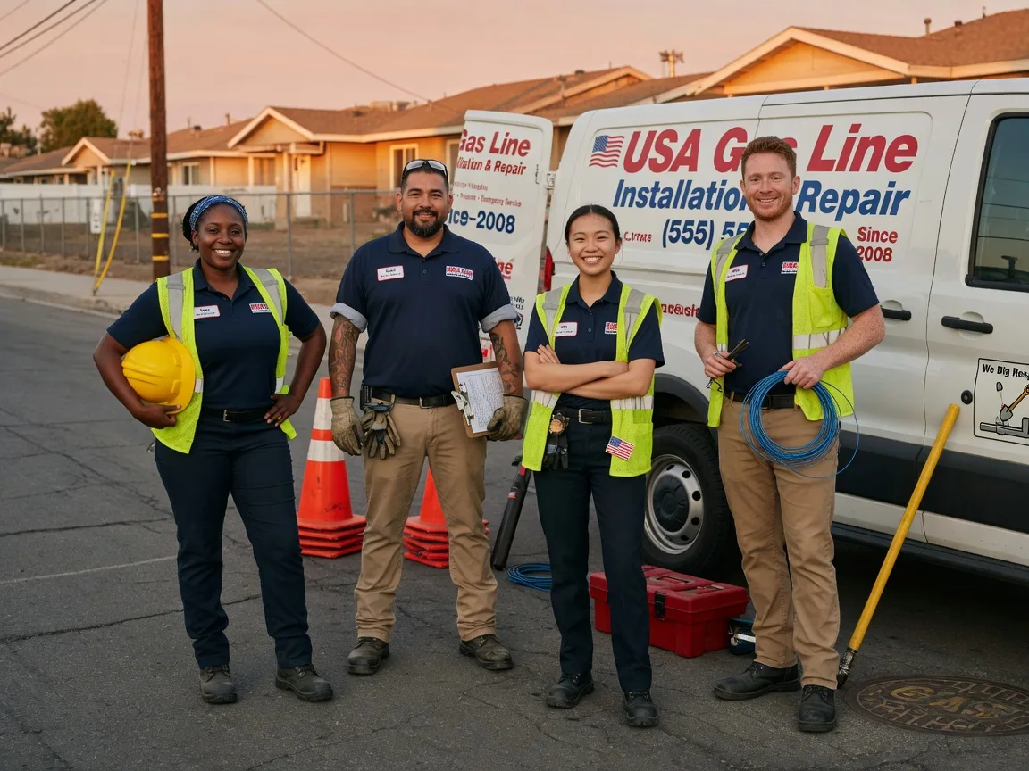 Gas Line Installation company in Stewarts Point, CA